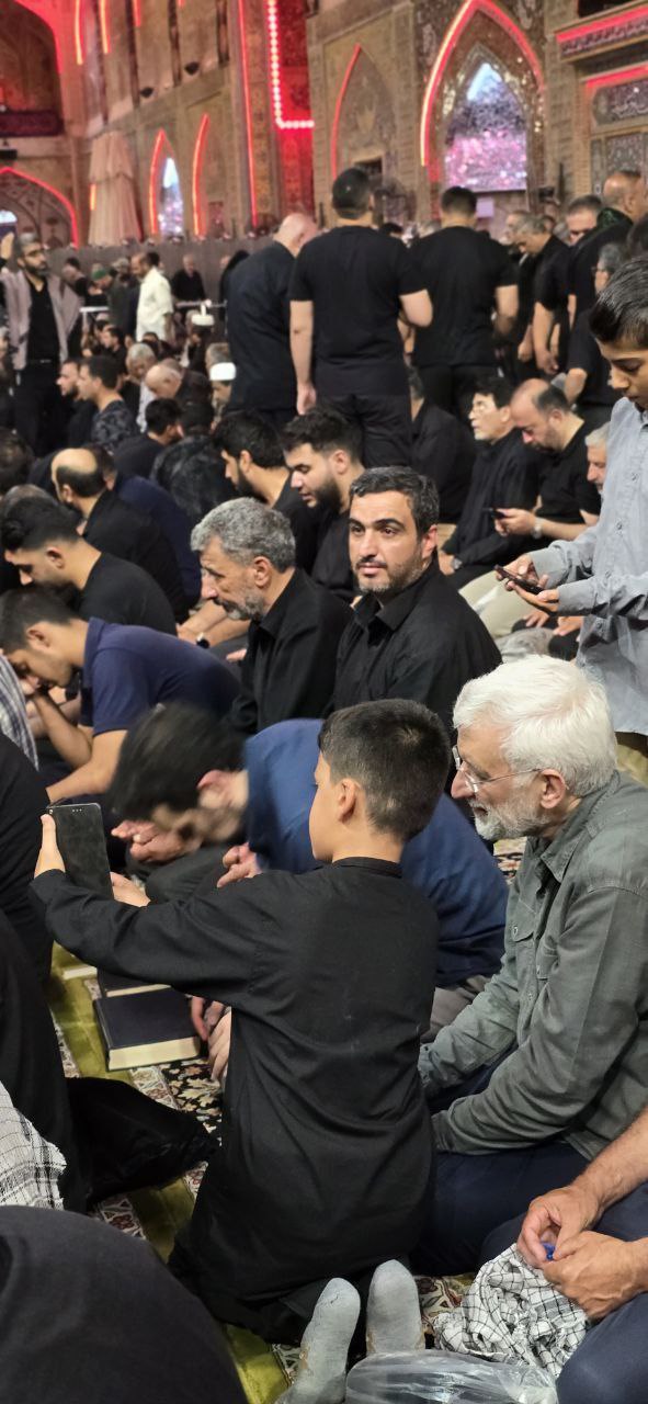 سلفی جدید سعید جلیلی پر بازدید شد + عکس