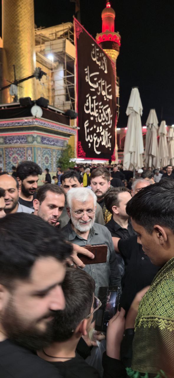 سلفی جدید سعید جلیلی پر بازدید شد + عکس