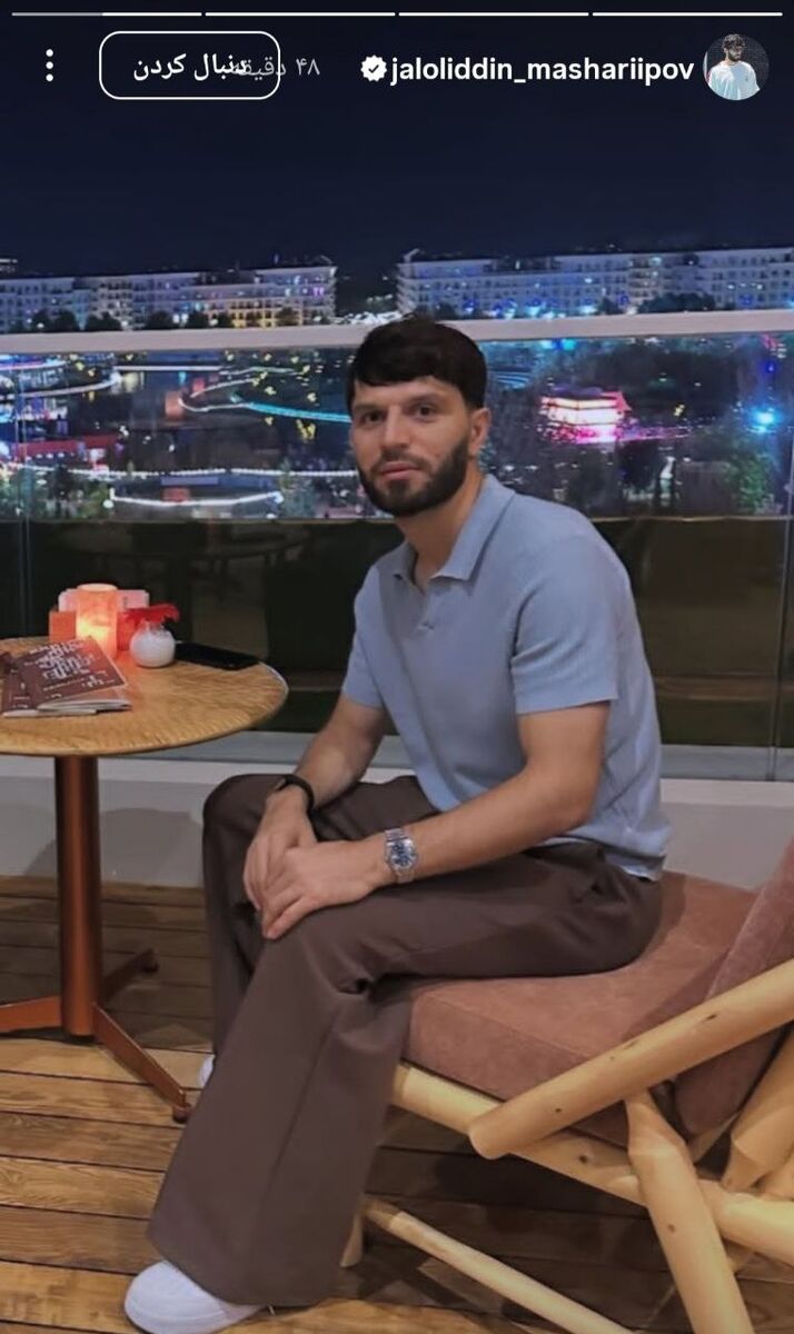 استوری جلال‌الدین ماشاریپوف