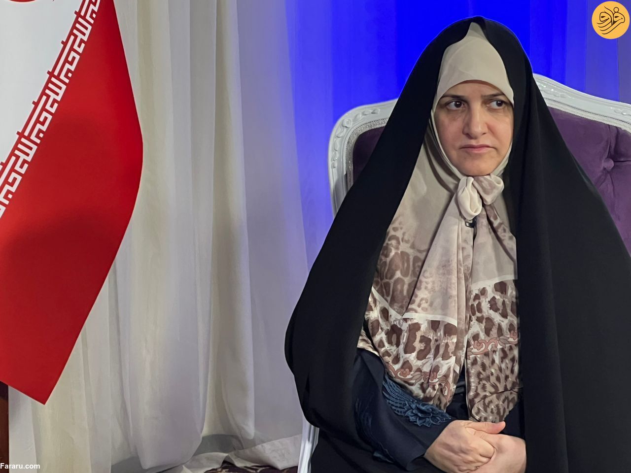 عکس| مصاحبه شبکه تلویزیونی ونزوئلا با جمیله علم الهدی