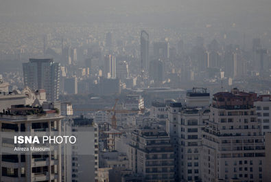 شرایط ناسالم هوای تهران آلودگی هوا