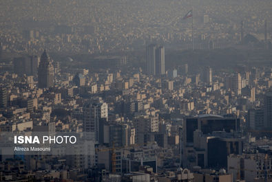 شرایط ناسالم هوای تهران آلودگی هوا