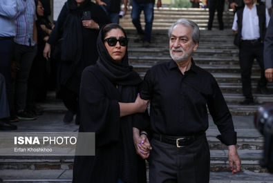 مراسم تشییع پیکر احمدرضا احمدی