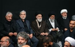 حضور مسئولان نظام در مراسم عزاداری امام حسین (ع) در حسینیه امام خمینی + عکس