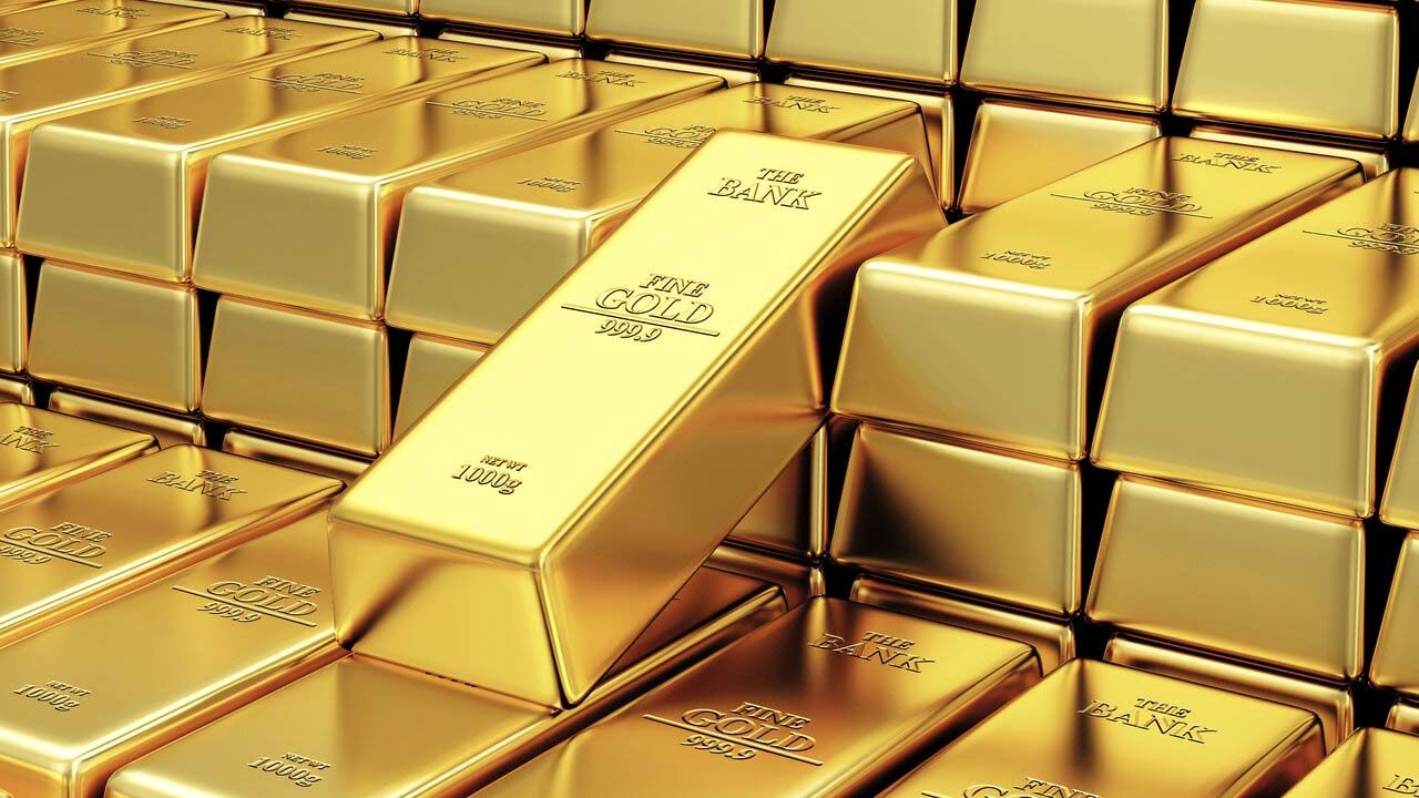 طلا ریخت /قیمت جهانی طلا امروز 1400/12/13