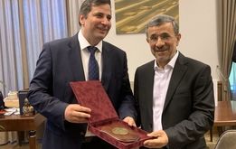 احمدی‌نژاد و نتانیاهو  در کنار هم +عکس