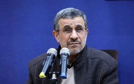 تصویر احمدی نژاد بعد از حمله اسراییل 