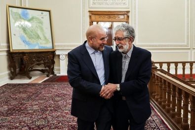 قالیباف میزبان ناطق نوری، حداد عادل و لاریجانی