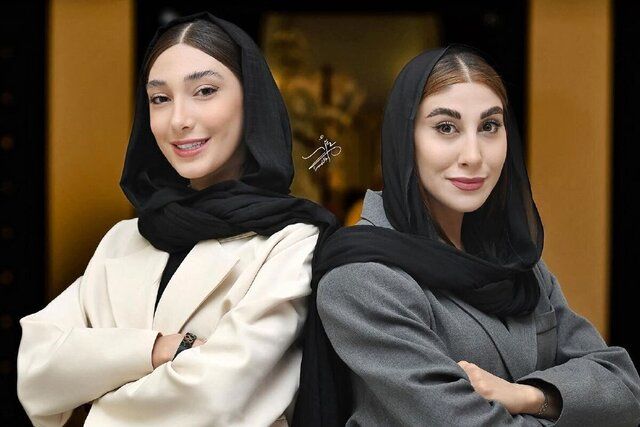 جشن تولد مبینا نعمت زاده کنار دو غول وزنه برداری ایران