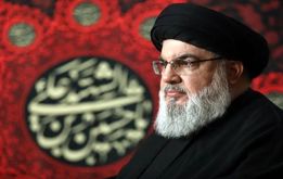 آماده سازی مزار جدید سیدحسن نصرالله برای مراسم تشییع + فیلم