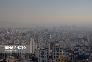 شرایط ناسالم هوای تهران آلودگی هوا