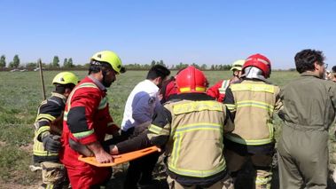سقوط هواپیمای آموزشی در قزوین حادثه آفرید