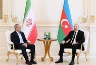 دیدار پزشکیان و علی اف پس از جنگ اسراییل در باکو +ویدئو