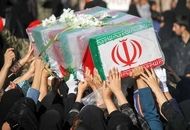 حضور علی لاریجانی و مخبر در مراسم تشییع سردار غلامعلی رشید + عکس