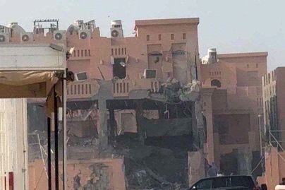 فیلم /لحظات بمباران ساختمان حماس در دوحه قطر