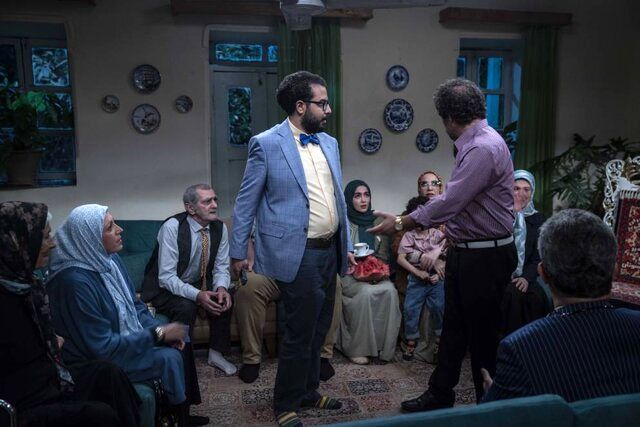 وقتی نقی روی خواستگار دخترش فن کشتی زد! +فیلم
